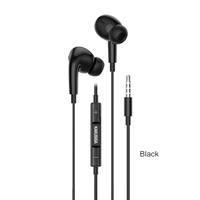 KSC-844 BEIYI series universal wire control earphone with mic (3.5mm)