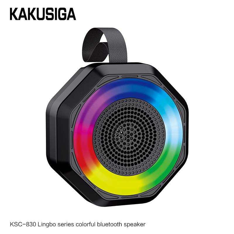 KSC-830 LINGBO colorful lights BT speaker
