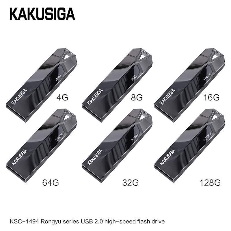 KSC-1494 RONGYU USB 2.0 high-speed flash drive (4G 8G 16G 32G 64G 128G )